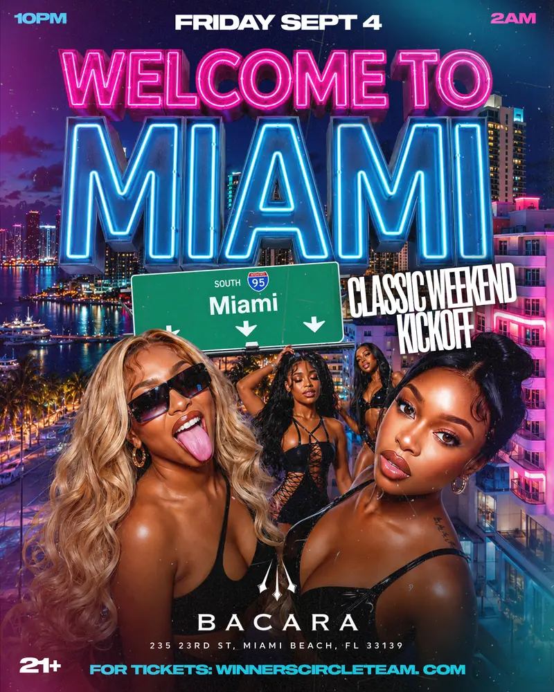 WELCOME TO MIAMI | CLASSIC WEEKEND KICKOFF