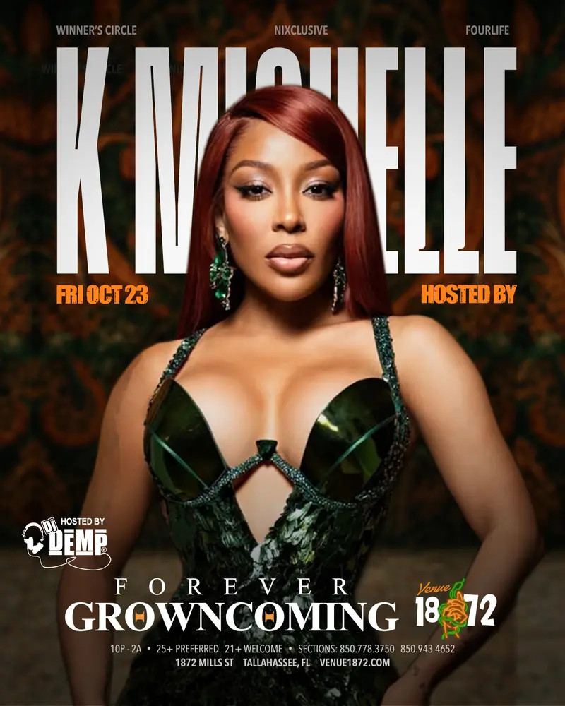 FOREVER GROWNCOMING flyer